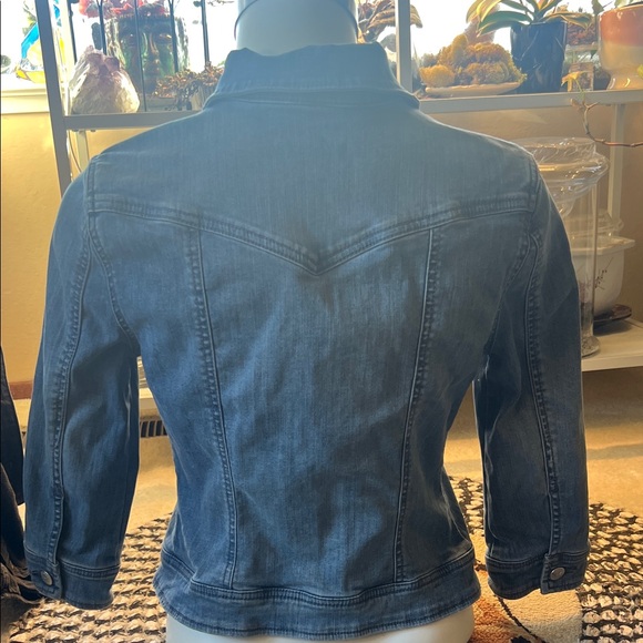 bebe Classic Blue Jean Jacket - Picture 2 of 5